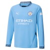 Maillot à Manches Longues Manchester City Champions 24 Domicile 2024-25 Pour Homme